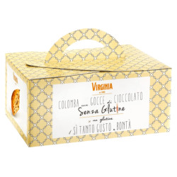 Colomba - Amaretti Virginia - Gocce di Cioccolato - Senza Glutine e...