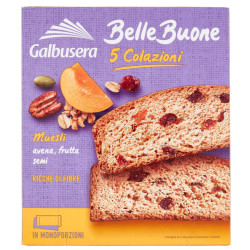 Galbusera Belle Buone  Fette Spesse al Muesli  Avena , Frutta e...