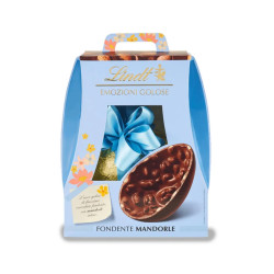 Uovo di Cioccolato - Lindt - Emozioni Golose - Fondente e Mandorle...