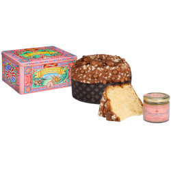 Panettone Alla Manna e Cioccolato - Fiasconaro - D&G - Confezione...