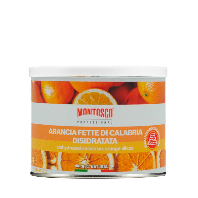 Arancia a Fette Disidratata - Montosco - Arancia di Calabria - Professional - Barattolo da 50 g