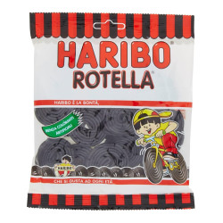 Caramella Haribo - Rotella Liquirizia - 12 Confezioni da 100 gr