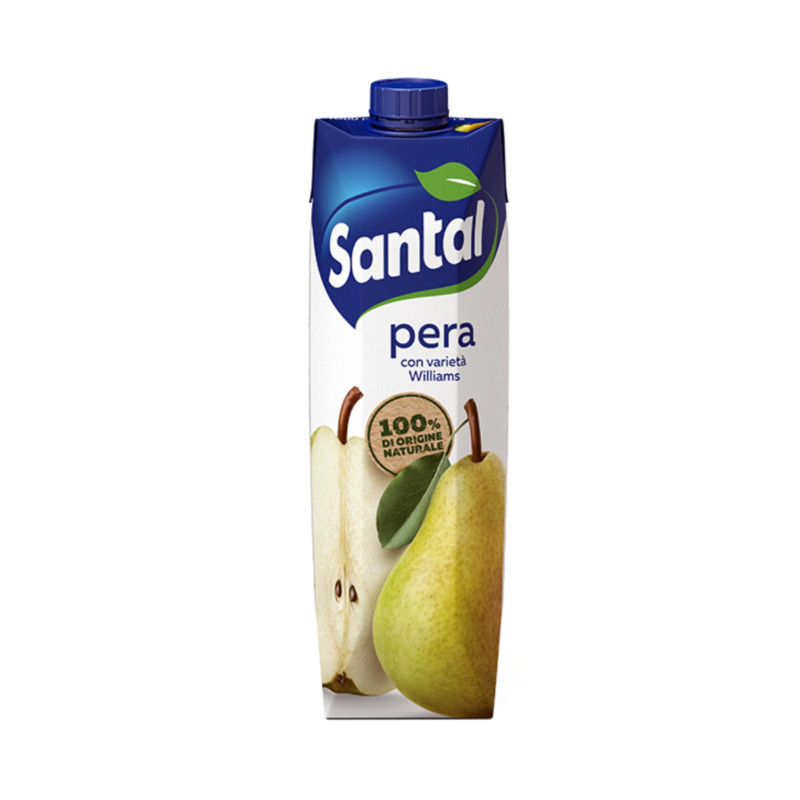Succo di Frutta - Santal - Pera - 12 Brick da 1000 ml