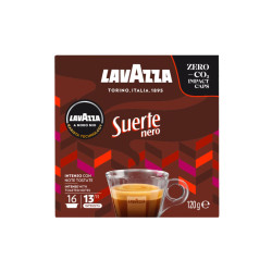 Caffè in Capsule - Lavazza - A Modo Mio - Suerte Nero - 16 Capsule