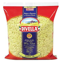 Pasta Divella - Stelline  N° 74 - 24 x 500 g