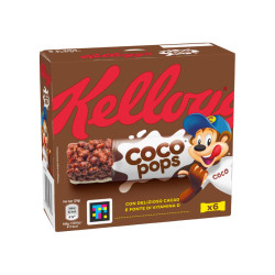 Barrette Kellogg's - Coco Pops - Riso Soffiato al Cacao su Base di...